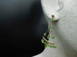 14k gold green d6